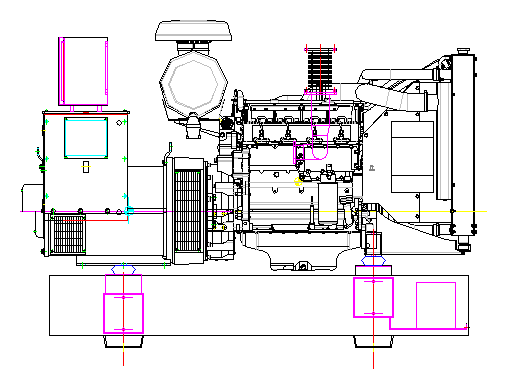 150kw沃尔沃发电机组